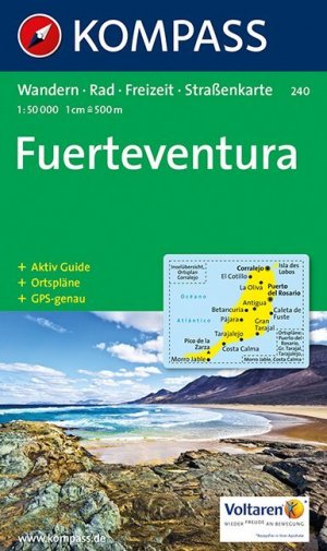 ISBN 9783854911746: Fuerteventura - Wander-, Radtouren-, Freizeit- und Straßenkarte