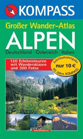 ISBN 9783854916055: Großer Wanderatlas Alpen