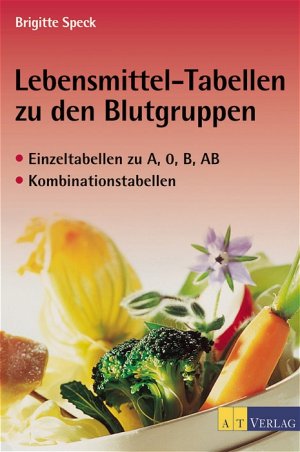 ISBN 9783855027323: Lebensmitteltabellen zu den Blutgruppen - Einzeltabellen zu O, A, B, AB Kombinationstabellen