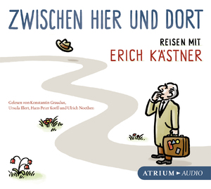 ISBN 9783855353873: Zwischen hier und dort CD - Reisen mit Erich Kästner