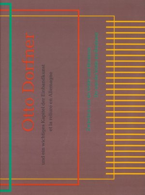 ISBN 9783860190197: Zwischen van de Velde und Bauhaus.  Otto Dorfner und ein wichtiges Kapitel der Einbandkunst