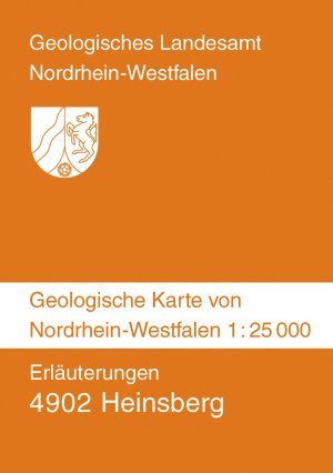 ISBN 9783860292051: 4902 Heinsberg. Geologische Karte von Nordrhein-Westfalen; 1 : 25 000. Karte + Erläuterung.