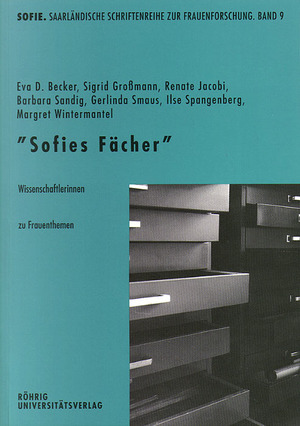 ISBN 9783861101710: Sofies Fächer - Wissenschaftlerinnen zu Frauenthemen