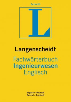 ISBN 9783861172598: Langenscheidt Fachwörterbuch Ingenieurwesen Englisch - Englisch-Deutsch/Deutsch-Englisch