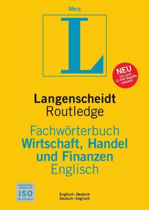 ISBN 9783861173335: Langenscheidt Fachwörterbuch Wirtschaft, Handel und Finanzen Englisch: Englisch-Deutsch/Deutsch-Englisch [Gebundene Ausgabe]  Ludwig Merz (Autor)