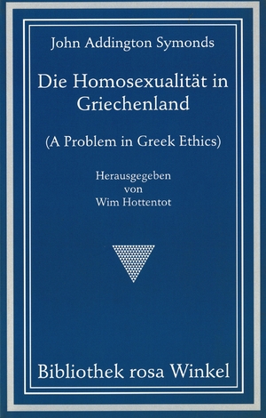 ISBN 9783861490029: Die Homosexualität in Griechenland