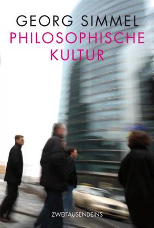 ISBN 9783861508878: Philosophische Kultur – Philosophische Kultur, Philosophie des Geldes. Zur Soziologie und Ästhetik