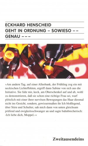 ISBN 9783861509165: GEHT IN ORDNUNG - SOWIESO - GENAU