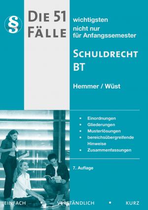 gebrauchtes Buch – Hemmer, Karl-Edmund; Wüst – 51 Fälle Schuldrecht BT, 2012