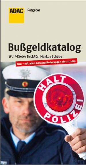 ISBN 9783862071821: Der aktuelle Bußgeldkatalog: 17. Auflage (ADAC Fachliteratur)