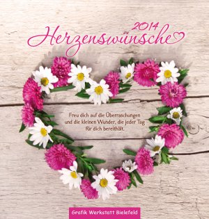 ISBN 9783862291878: Herzenswünsche 2014 - Postkartenkalender