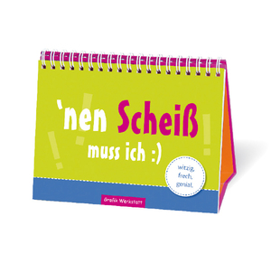 ISBN 9783862293100: `nen Scheiß muss ich :) – Spiralbuch