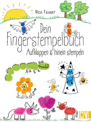 ISBN 9783862303281: Dein Fingerstempelbuch - Aufklappen & hinein stempeln