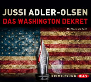 neues Hörbuch – Jussi Adler-Olsen – Das Washington-Dekret, 8 Audio-CDs