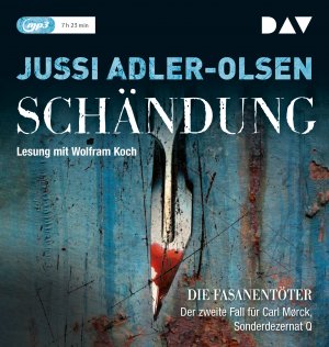 gebrauchtes Hörbuch – Jussi Adler-Olsen – Schändung (mp3-Ausgabe) - 1 mp3-CD