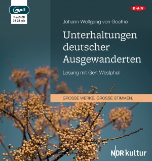 ISBN 9783862318537: Unterhaltungen deutscher Ausgewanderten – Lesung mit Gert Westphal (1 mp3-CD)