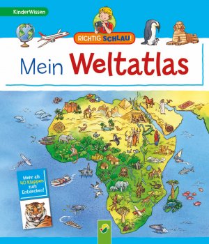 gebrauchtes Buch – Sandra Noa – Mein Weltatlas - Mehr als 40 Klappen zum Entdecken