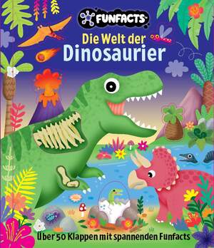 ISBN 9783863188818: FUNFACTS: Die Welt der Dinosaurier – Über 50 Klappen mit spannenden Infos