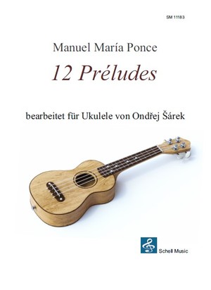 ISBN 9783864111839: 12 Préludes - bearbeitet für Ukulele (Noten/ TAB)