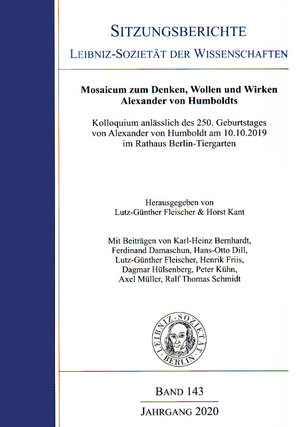 ISBN 9783864641800: Mosaicum zum Denken, Wollen und Wirken Alexander von Humboldts. Kolloquium anläßlich des 250. Geburtstages von Alexander von Humboldt am 10.10.2019 im Rathaus Berlin-Tiergarten – Kolloquium anläßlich des 250. Geburtstages von Alexander von Humboldt am 10.