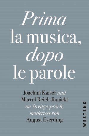 ISBN 9783864892226: Prima la Musica, dopo le parole