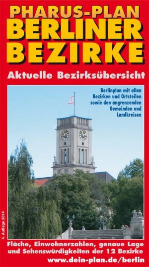 Isbn Pharus Plan Berliner Bezirke Aktuelle Bezirksubersicht Flache Einwohnerzahlen Genaue Lage Und Sehenswurdigkeiten Der 12 Bezirke Neu Gebraucht Kaufen