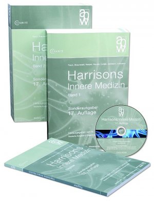 ISBN 9783865413109: Harrisons Innere Medizin – 17. Auflage in 3 Bänden + DVD