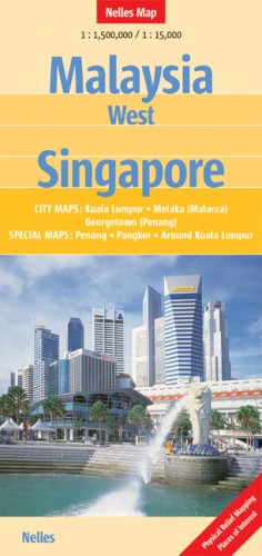 ISBN 9783865742476: Malaysia: West, Singapore - 1:1500000 /1:15000