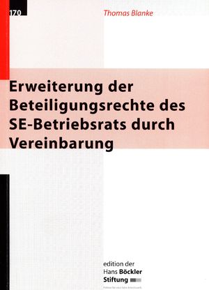 ISBN 9783865930491: Erweiterung der Beteiligungsrechte des SE-Betriebsrats durch Vereinbarung