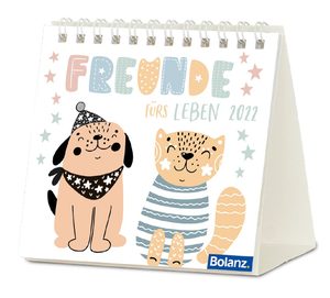 ISBN 9783866031111: Freunde fürs Leben 2019 - Gemalte Tiere und mit kindgerechten Bibelversen und Sinnesprüchen