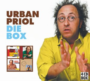 neues Hörbuch – Urban Priol – Die Box, 4 Audio-CDs