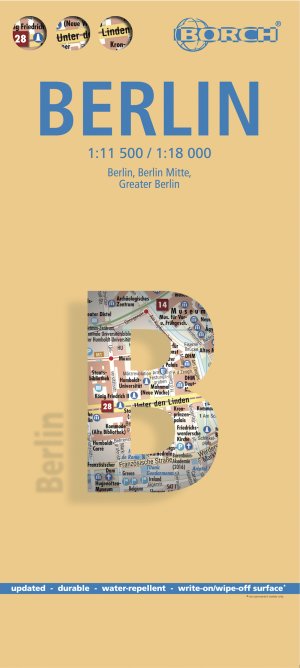 ISBN 9783866093041: Berlin, Borch Map – Berlin, Berlin Mitte, Greater Berlin