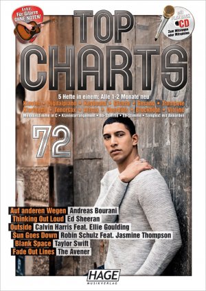 ISBN 9783866263505: Top Charts 72 mit CD - Die 6 besten und aktuellsten Hits in einer Ausgabe!