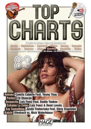 ISBN 9783866264854: Top Charts 83 (mit CD) - Die aktuellsten Hits der erfolgreichsten Stars und das Beste aus den Charts!