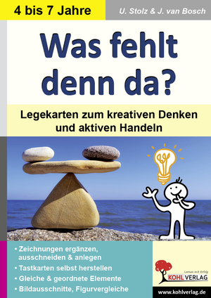 ISBN 9783866326248: Was fehlt denn da? – Legekarten zum kreativen Denken und aktiven Handeln