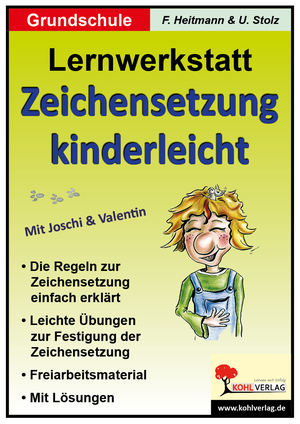 ISBN 9783866327238: Lernwerkstatt Zeichensetzung kinderleicht / Grundschule – Die Regeln zur Zeichensetzung einfach erklärt