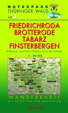 ISBN 9783866360068: Wanderkarte Friedrichroda, Brotterode, Tabarz, Finsterbergen - Mit Waltershausen, Tambach-Dietharz, Winterstein, Trusetal, Kleinschmalkalden. Mit Skiloipen und Radrouten. Maßstab 1:30.000.