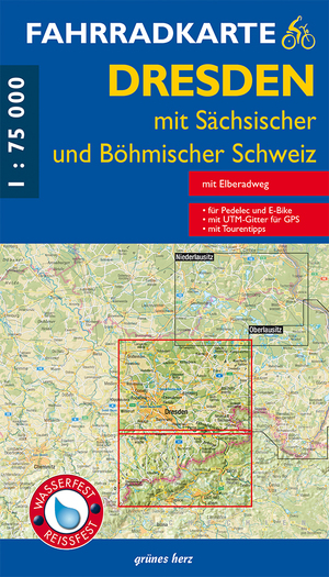 ISBN 9783866362970: Fahrradkarte Dresden - Mit sächsischer und böhmischer Schweiz