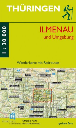 ISBN 9783866363366: Wanderkarte Ilmenau - Mit Gräfenroda, Geschwenda, Geraberg, Elgersburg, Martinroda, Wolfsberg, Gehlberg, Stützerbach, Langewiesen, Gehren. Offizielle Karte der Stadt Ilmenau. Maßstab 1:30.000.