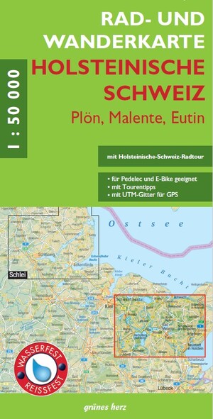 neues Buch – Rad- und Wanderkarte Holsteinische Schweiz - Plön, Malente, Eutin