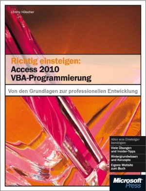 ISBN 9783866452169: Richtig einsteigen: Access 2010 VBA-Programmierung