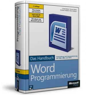 ISBN 9783866454149: Microsoft Office Word 2007-Programmierung - Das Handbuch