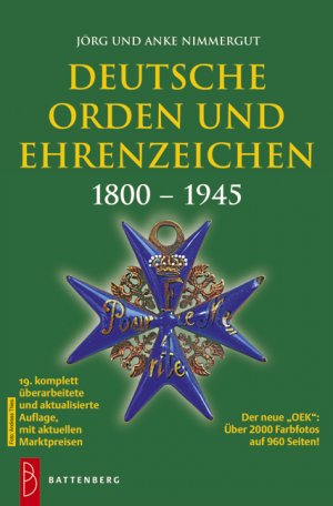 ISBN 9783866460928 "Deutsche Orden und Ehrenzeichen - 1800 – 1945" – neu &  gebraucht kaufen