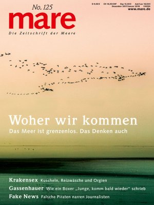 ISBN 9783866484146: mare - Die Zeitschrift der Meere / No. 125 / Philosophie - Woher wir kommen