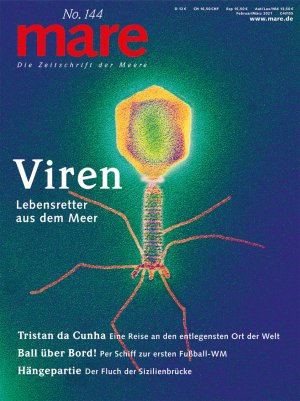 ISBN 9783866484337: mare - Die Zeitschrift der Meere / No. 144 / Viren – Lebensretter aus dem Meer