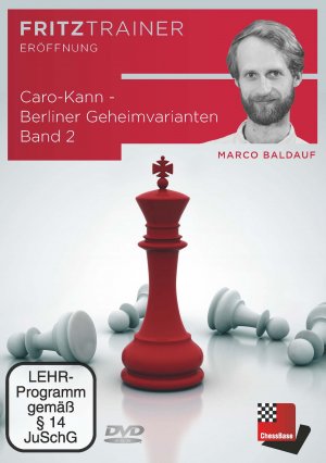 ISBN 9783866817517: Caro-Kann - Berliner Geheimvarianten Band 2: Chessbase Fritz-Trainer - interaktives Video-Schachtraining (Fritztrainer / Interaktives Video-Schachtraining) DVD-ROM