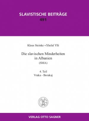 ISBN 9783866883635: Die slavischen Minderheiten in Albanien (SMA) - 4. Teil: Vraka - Borakaj.