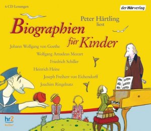 ISBN 9783867172738: Biographien für Kinder: Johann Wolfgang von Goethe; Wolfgang Amadeus Mozart; Friedrich Schiller; Heinrich Heine; Joseph Freiherr von Eichendorff; Ungekürzte Ausgabe. Gelesen vom Autor.