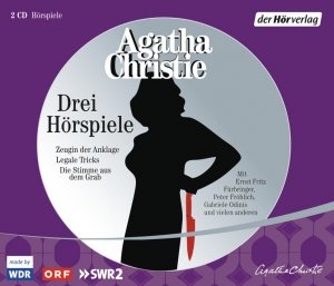 ISBN 9783867177245: Drei Hörspiele - Zeugin der Anklage / Die Stimme aus dem Grab / Legale Tricks