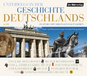 ISBN 9783867179232: Unterwegs in der Geschichte Deutschlands - von 800 bis heute 12 CDs